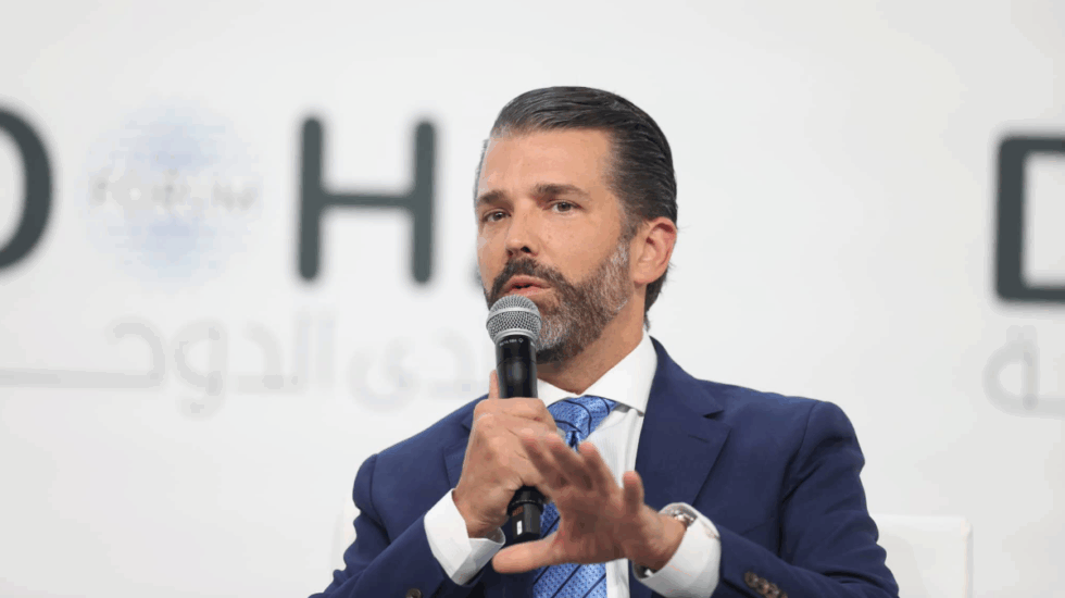 El hijo de Donald Trump arremete contra España por el gasto en Defensa: "El 2,2% no es una solución. EEUU ya no es el gran idiota con chequera"