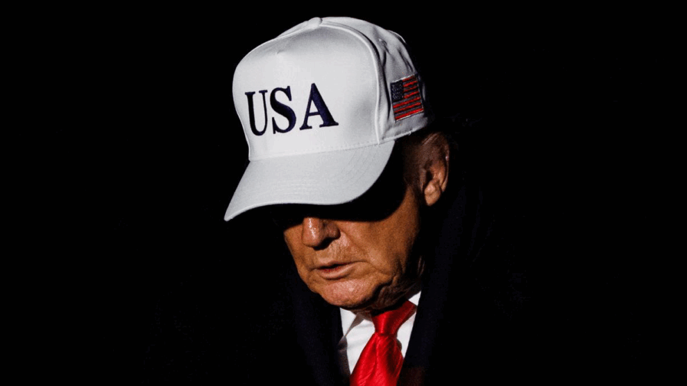 El presidente de Estados Unidos, Donald Trump, este fin de semana en Washington.