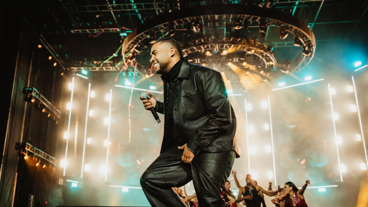 Don Omar en uno de sus conciertos