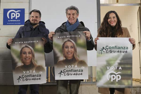 Este es el cartel del PP para estas elecciones