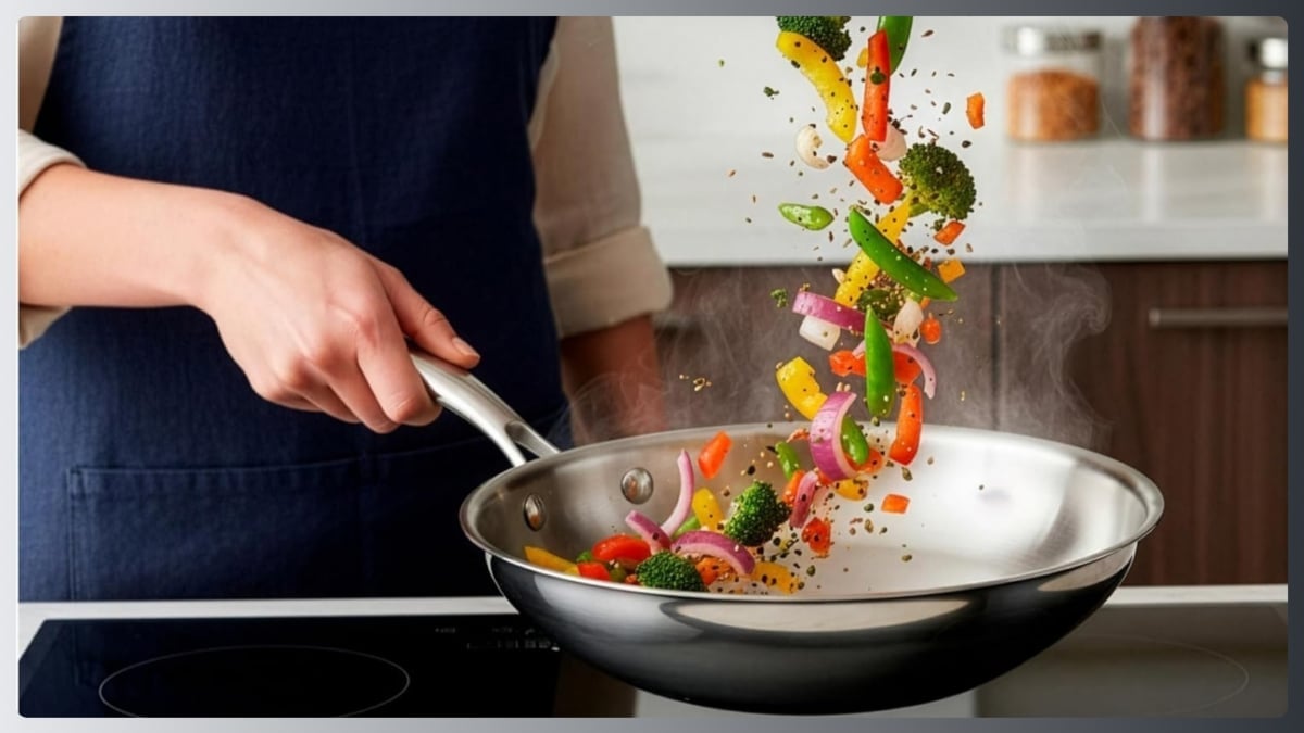 Review del Wok Fackelmann Vita3: el wok de acero inoxidable para todo tipo de cocinas