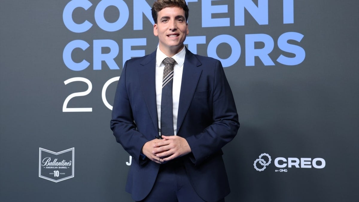Xuso Jones en la gala de entrega de los Premios Forbes Best Content Creators 2024, a 16 de octubre de 2024
