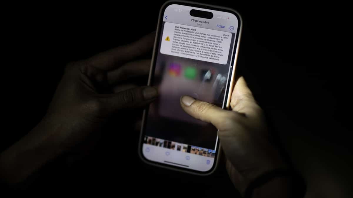 Protección Civil envía un Es-Alert por riesgo de inundaciones en el litoral de Valencia