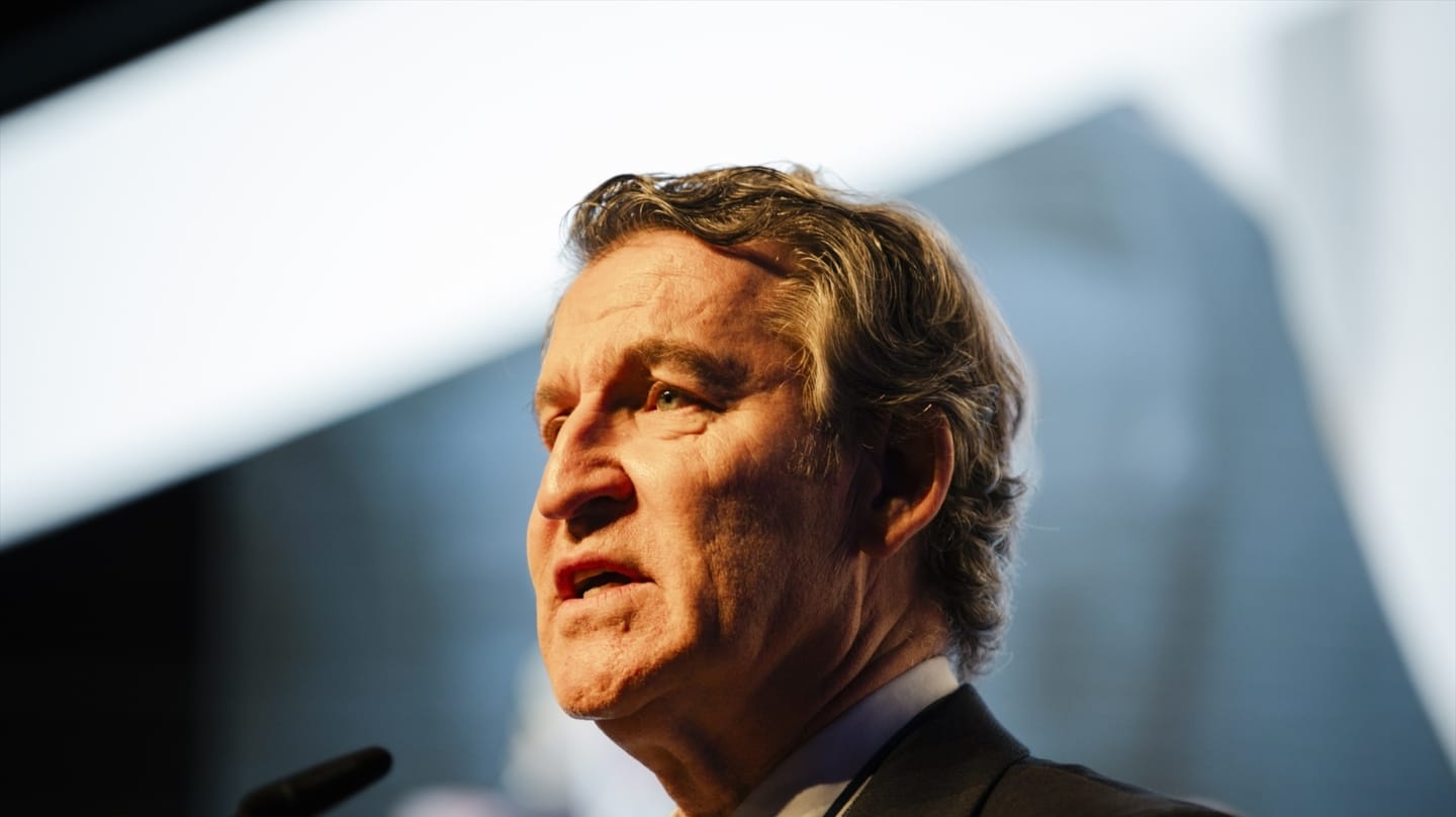 El presidente del PP, Alberto Núñez Feijóo