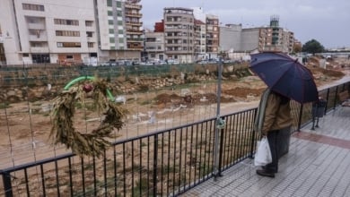 La alerta roja por lluvia obliga a suspender la actividad educativa en Valencia
