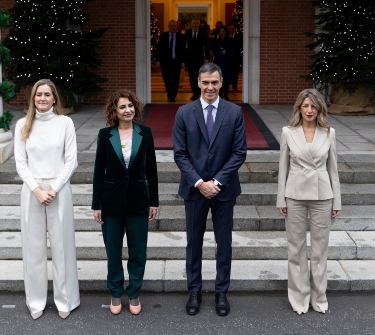 La máscara de Sánchez