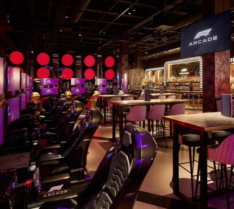 'F1 Arcade' llega a España: así será el "primer centro oficial de Fórmula 1" en Madrid