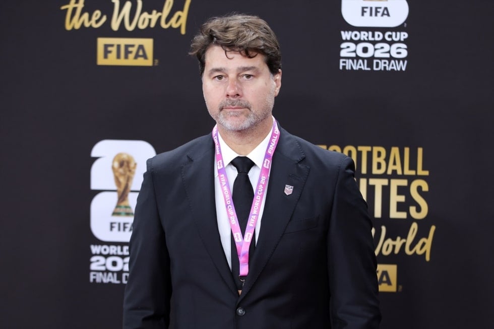 04 December 2025, US, Washington: US head coach Mauricio Pochettino attends the 2026 FIFA World Cup draw at the John F. Kennedy Center for the Performing Arts in Washington. Photo: Sam Corum/PA Wire/dpa 04/12/2025 ONLY FOR USE IN SPAIN