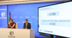 Gobiernos central y vasco cierran 5 traspasos, entre ellos las prestaciones del paro