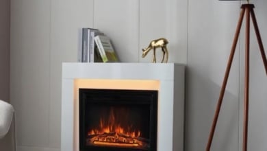 Leroy Merlín tiene la chimenea eléctrica imprescindible en invierno para todos los interioristas