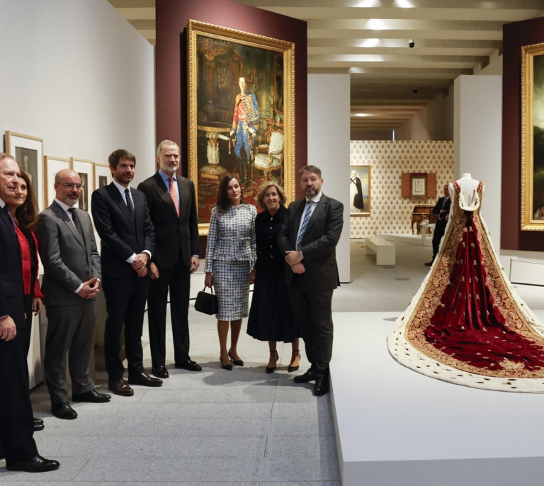 'Victoria Eugenia': el cara a cara de Letizia con la bisabuela de Felipe VI en imágenes