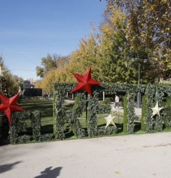 El Retiro estrena nuevo escenario para hacer las mejores fotos navideñas