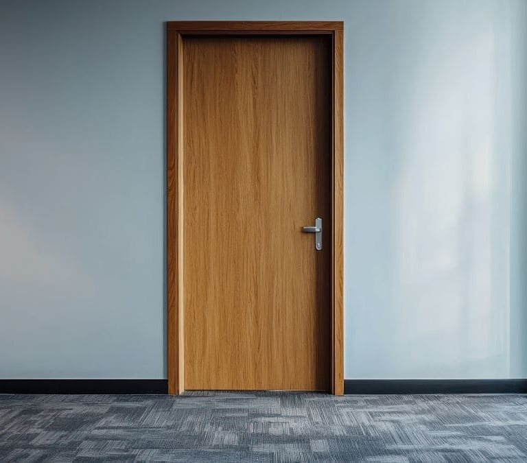 El nuevo truco viral para limpiar y recuperar el brillo en las puertas de madera