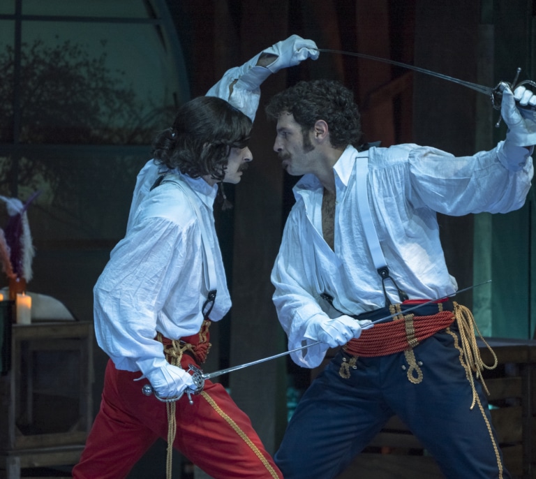 La guerra como metáfora de un duelo entre dos oficiales napoleónicos