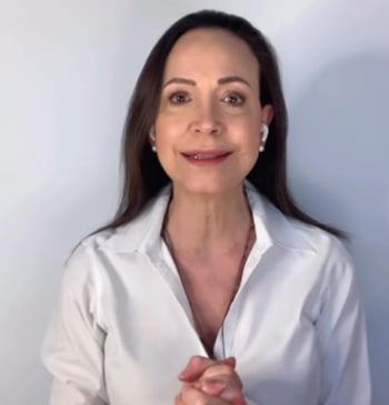 María Corina Machado salió ya de Venezuela y estará presente en la [...]