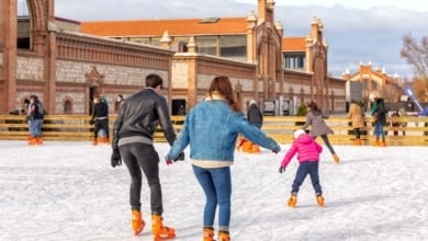 Estas son las pistas de hielo a las que puedes ir esta navidad en Madrid