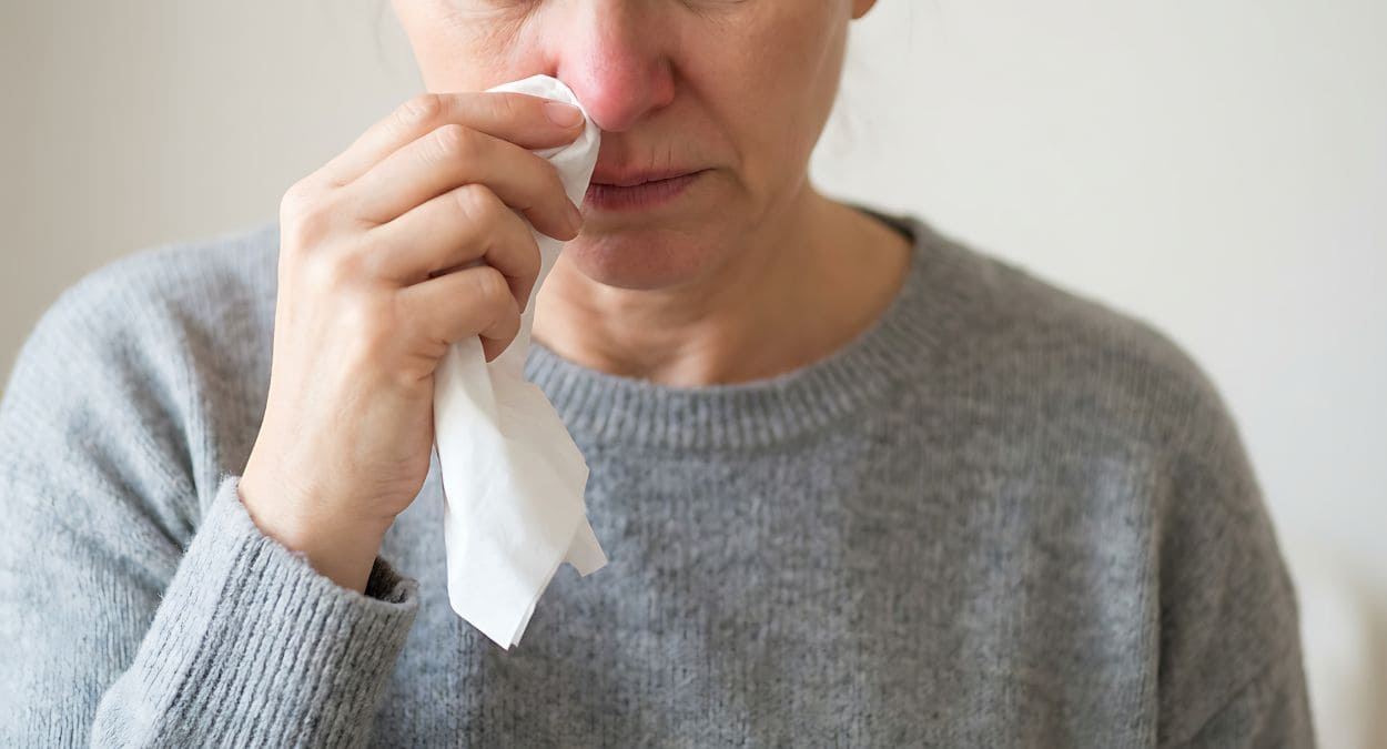 Así puedes evitar que se te ponga la nariz roja por el frío