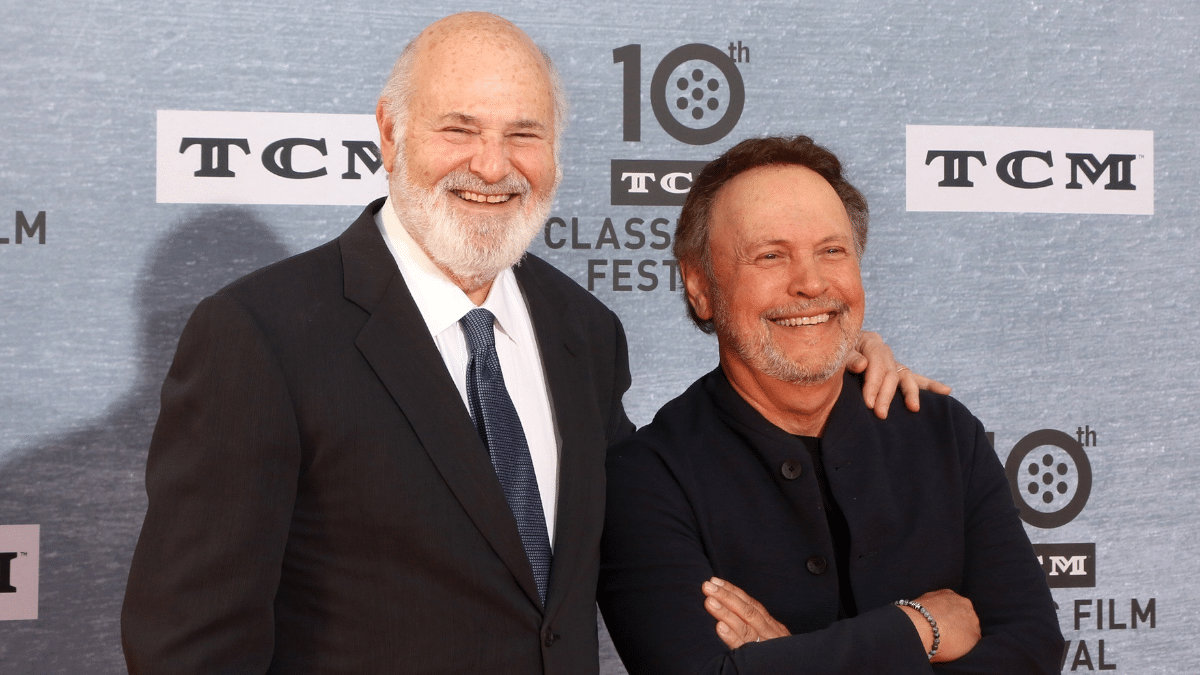 Rob Reiner con Billy Crystal en 2019, con motivo de la proyección del 30 aniversario de 'Cuando Harry encontró a Sally'.