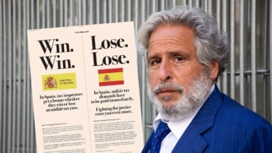 El abogado estadounidense que pelea contra Hacienda, tras su anuncio en el Financial Times: "Los españoles están empezando a perder el miedo"