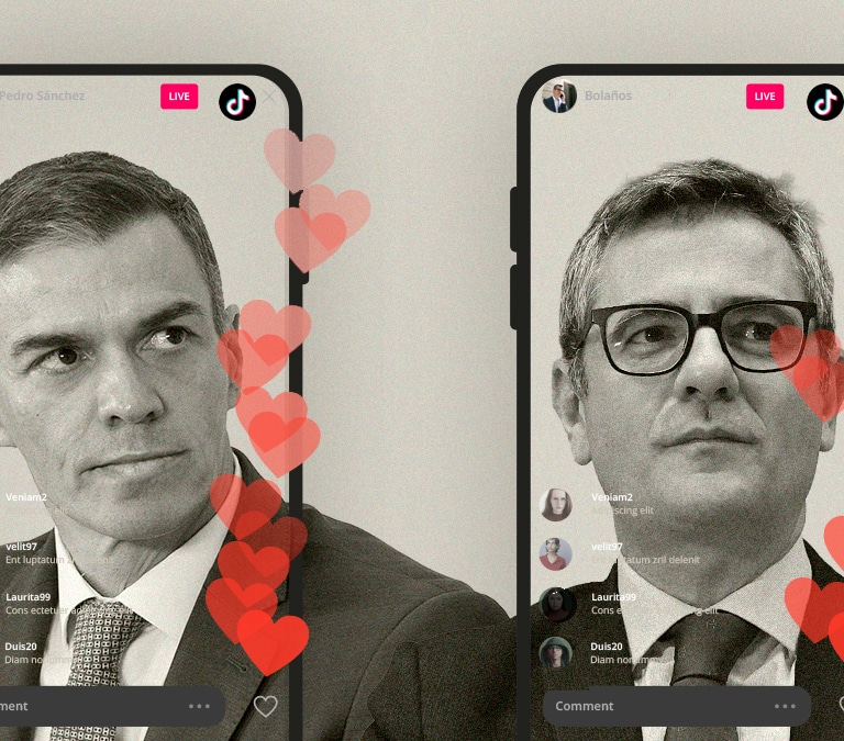 Fiebre política por TikTok: a la caza del voto joven... y no tan joven