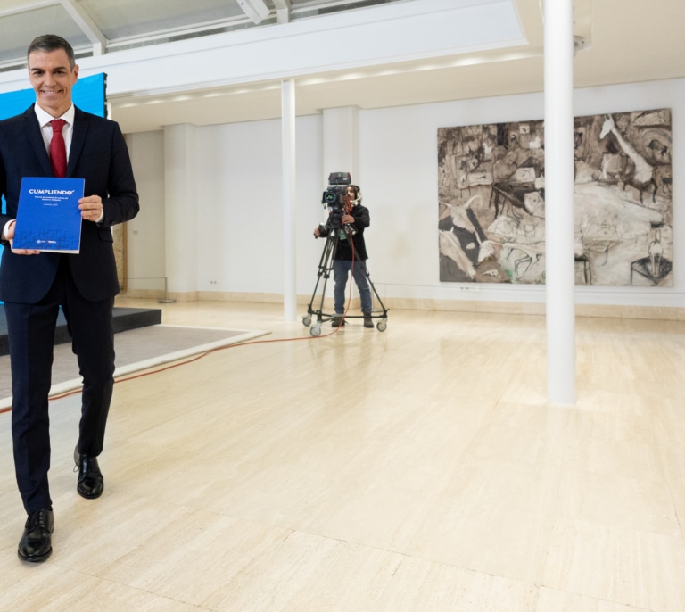 La Junta Electoral abre expediente sancionador a Sánchez por su rueda de prensa en Moncloa en plena campaña extremeña