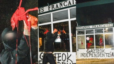 Las juventudes de Otegi en la semana de ataques contra España