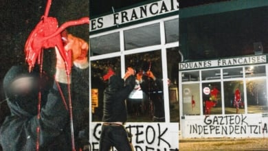 Las juventudes de Otegui en la semana de ataques contra España