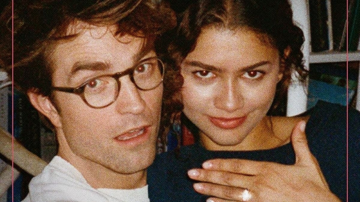 Cartel promocional de 'The Drama', película protagonizada por Zendaya y Robert Pattinson