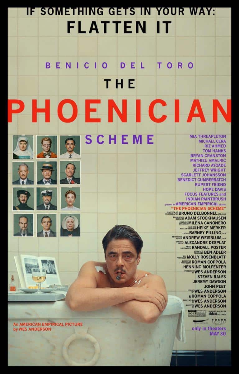 Cartel de la película 'The Phoenician Scheme'
