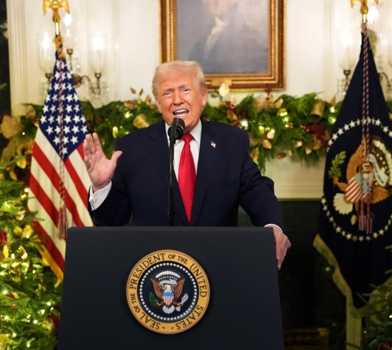 Trump en modo Trump: "Heredé un desastre y lo estoy arreglando"