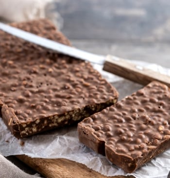 Turrón chocolate arroz inflado