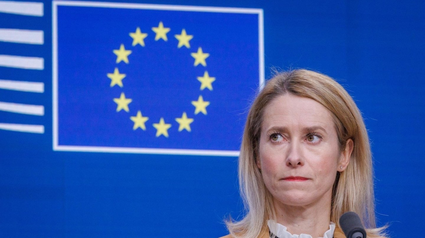 Kaja Kallas, Alta Representante de la UE para la Política Exterior y de Seguridad, en Bruselas
