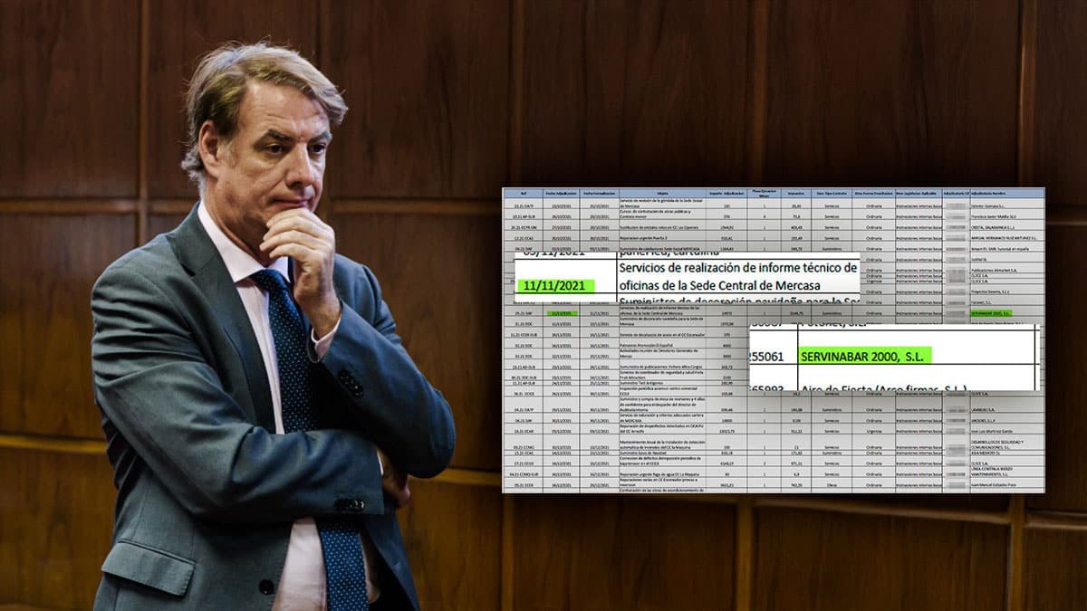 Servinabar obtuvo el contrato de Mercasa pocos meses después de contratar al expresidente de la SEPI