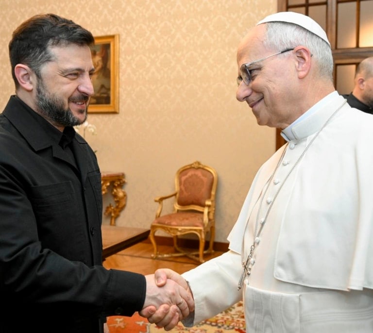 Zelenski en Castel Gandolfo: el Vaticano entra en las negociaciones