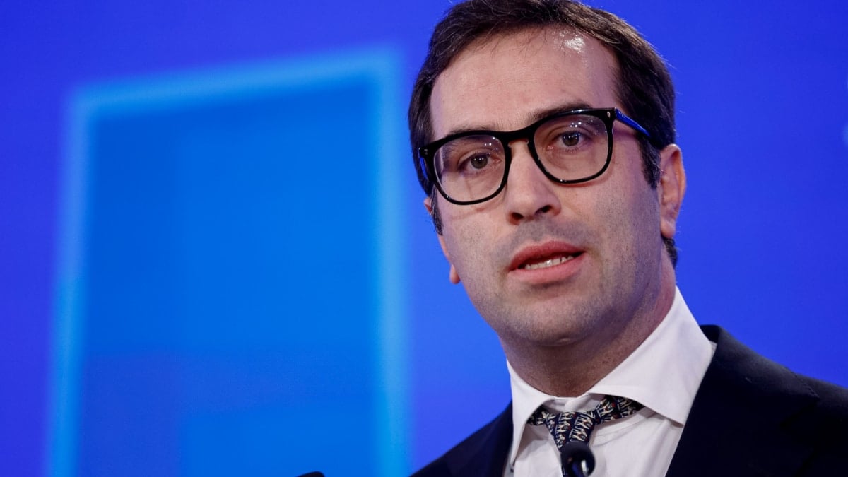 El ministro de Economía, Carlos Cuerpo, interviene en el almuerzo coloquio del Spain Investors Day.