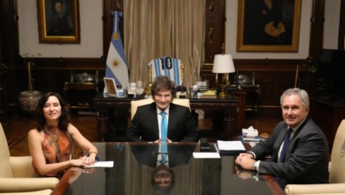 Milei y Ayuso, "por la libertad" en la Casa Rosada