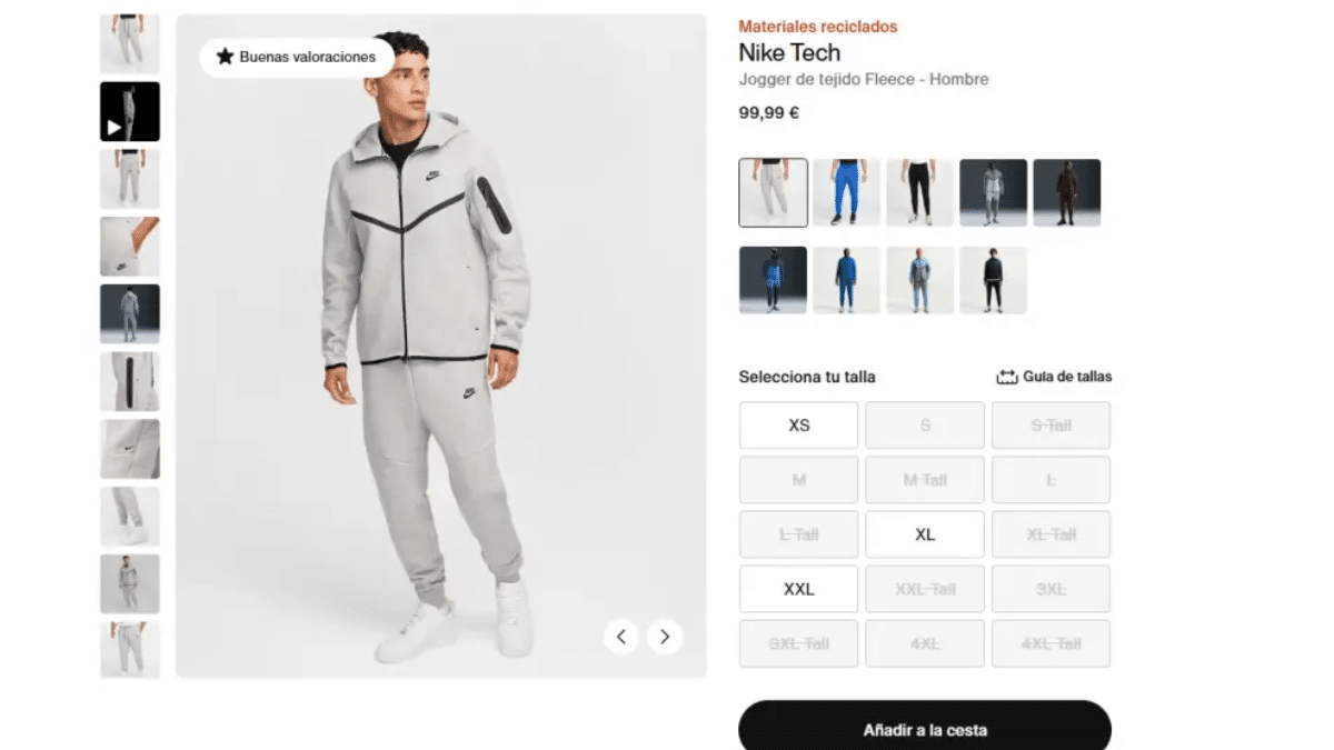 Imagen del chandal Nike que ha popularizado Nicolás Maduro