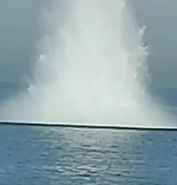 Buceadores de la Armada detonan un proyectil de la Guerra Civil en [...]