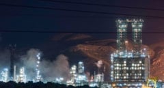 Murcia envía un ES-Alert por un incendio en las instalaciones de Repsol en Escombreras