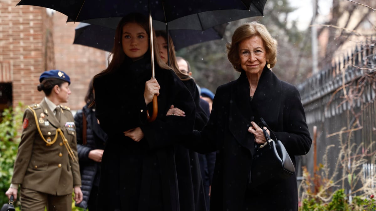 La Familia Real despide en Madrid a Irene de Grecia