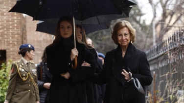 La Familia Real despide en Madrid a Irene de Grecia
