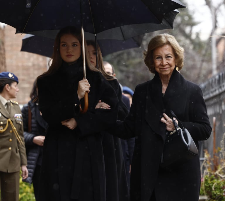 La Familia Real despide en Madrid a Irene de Grecia
