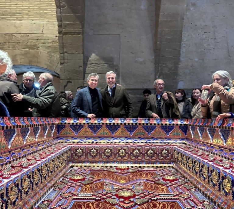 El proyecto ‘Sigena Mágica’ presenta un nuevo fragmento de la Sala Capitular del Monasterio