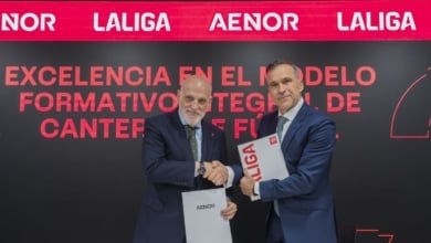 LALIGA y AENOR firman un acuerdo para lanzar una certificación de excelencia en canteras de fútbol