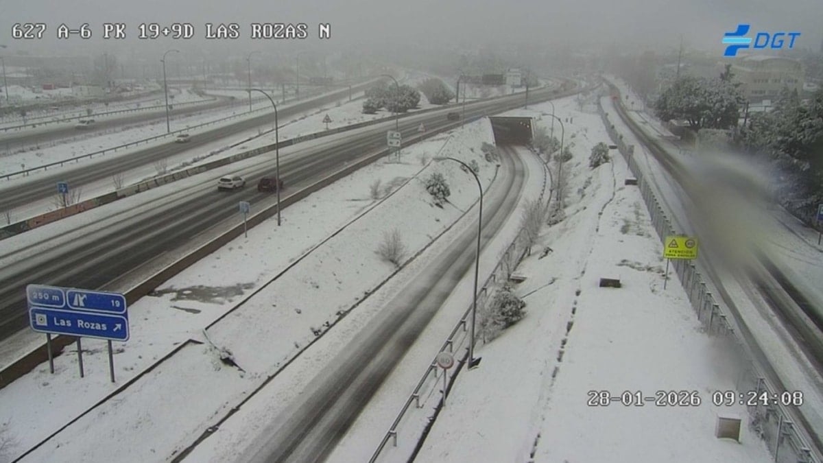 Estas son las 133 carreteras afectadas por la borrasca Kristin