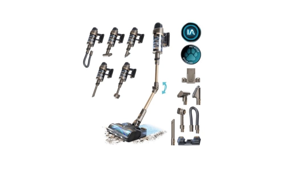 aspiradora sin cable Conga Rockstar RX90 AI AquaPet Flex X-Treme de Cecotec