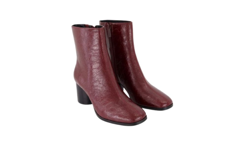 botines de mujer con tacón redondo de Tintoretto