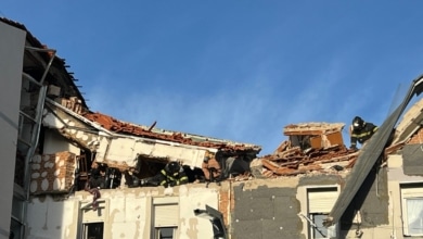 Una explosión en Carabanchel en un edificio de cuatro plantas deja un muerto y al menos nueves heridos