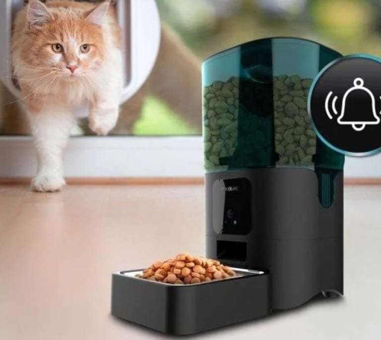 El comedero automático para mascotas que necesitas si pasas mucho tiempo fuera de casa
