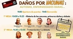 Alarma por un congreso en Ciudad Real que vincula vacunas con el autismo y las enfermedades raras: "Supone un riesgo para la salud pública"
